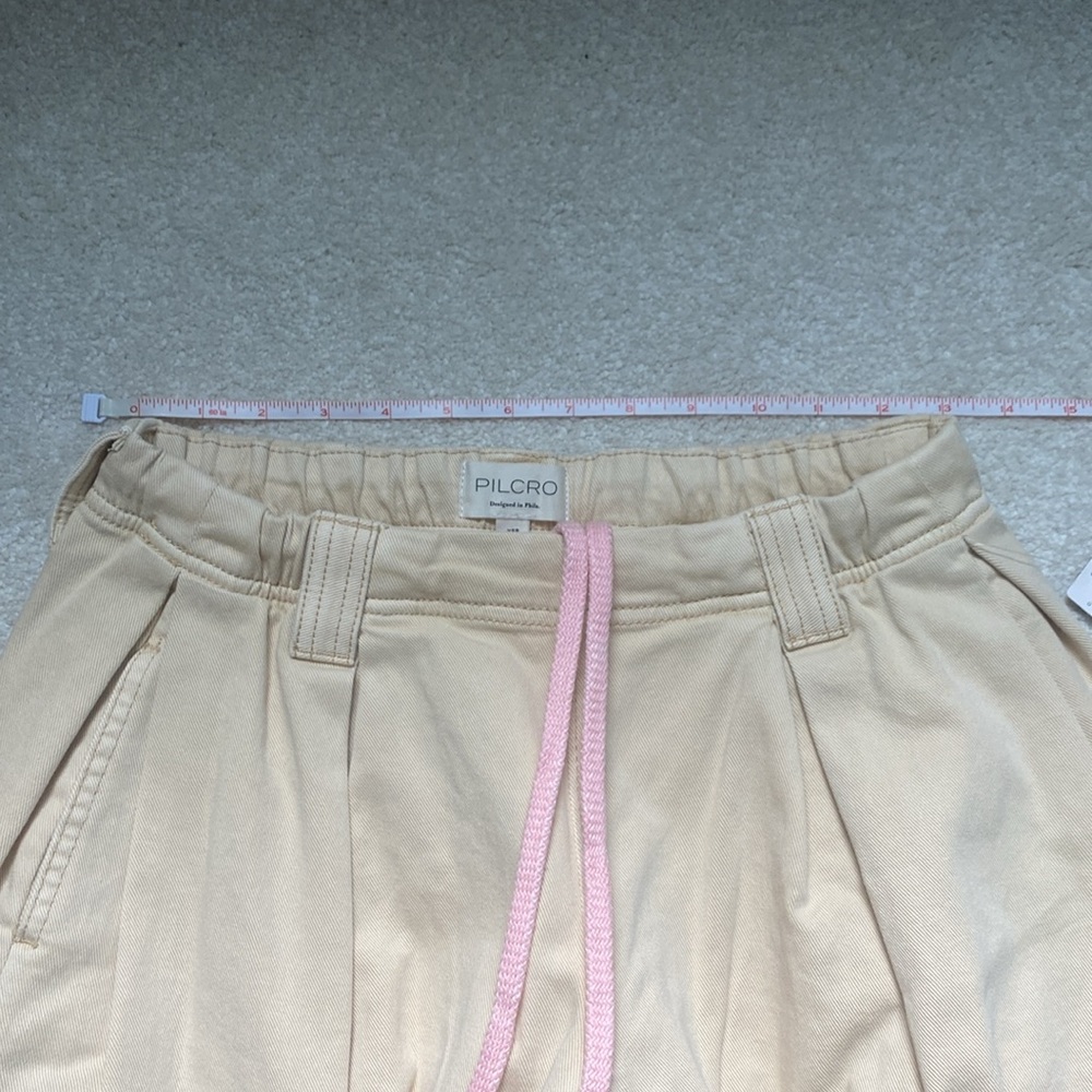 Pilcro XS canvas barrel pants NWT - Picture 6 of 10
